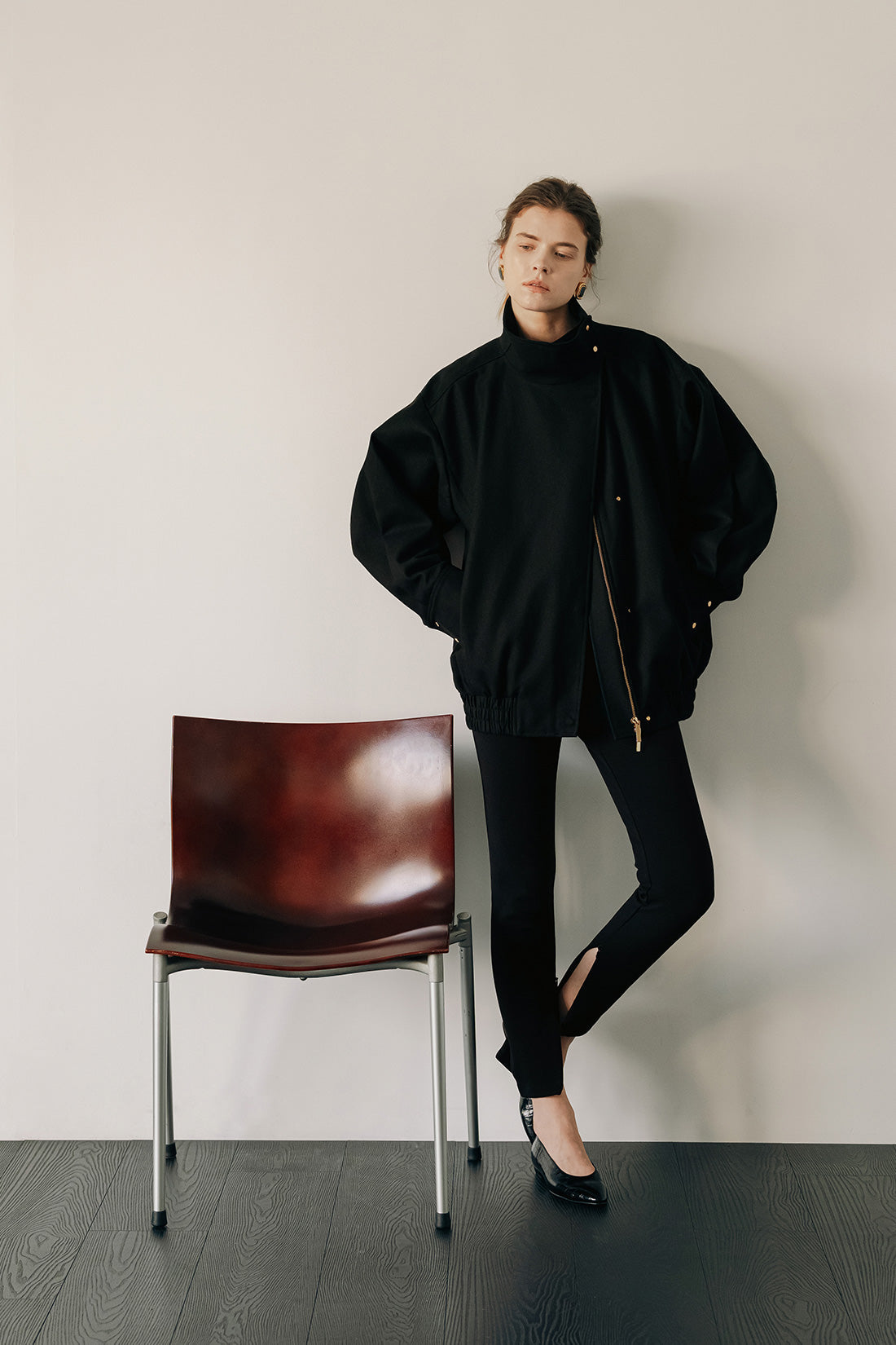 【ELBORN】Freya High-neck Safari Jumper
