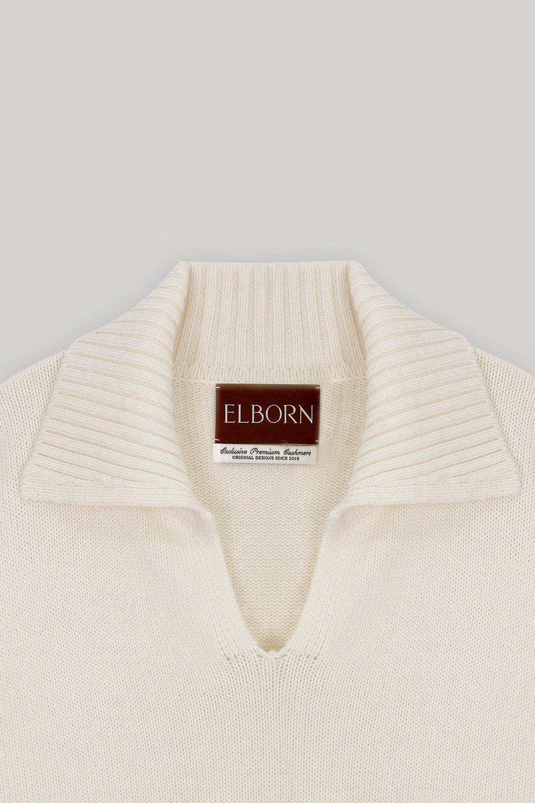 【ELBORN】Vaerin 羊毛羊绒领针织衫