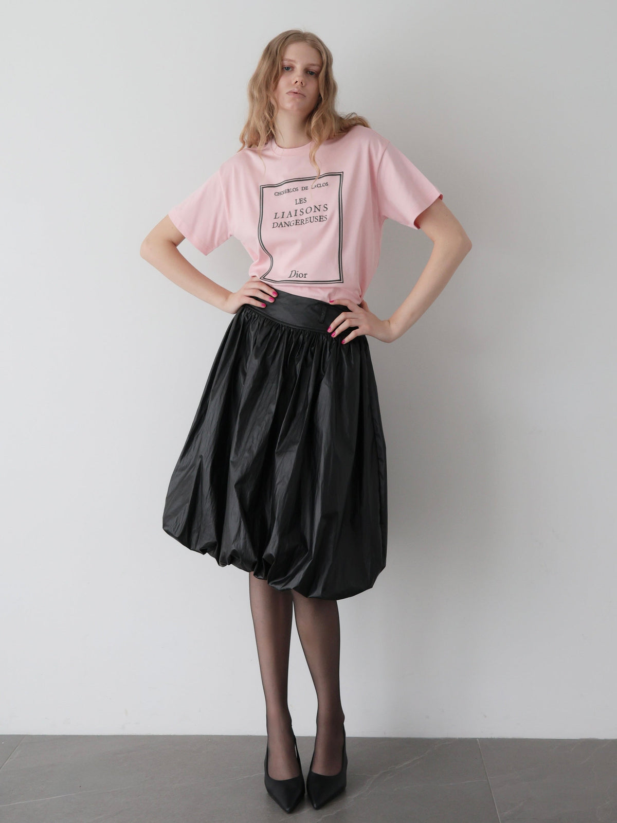 SHIMMER BALLOON SKIRT