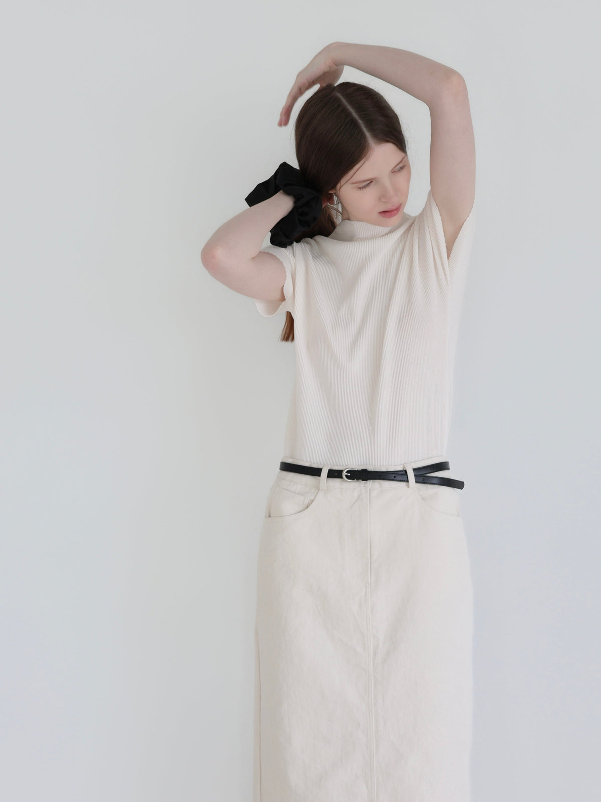 [NOWNS] Seine | Pleated Top