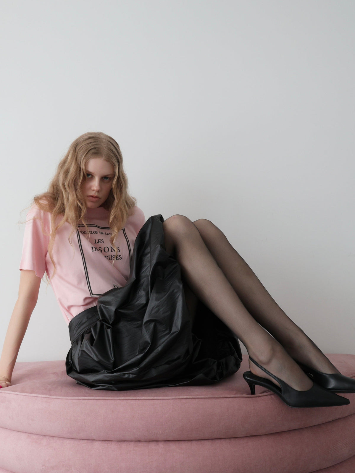 SHIMMER BALLOON SKIRT