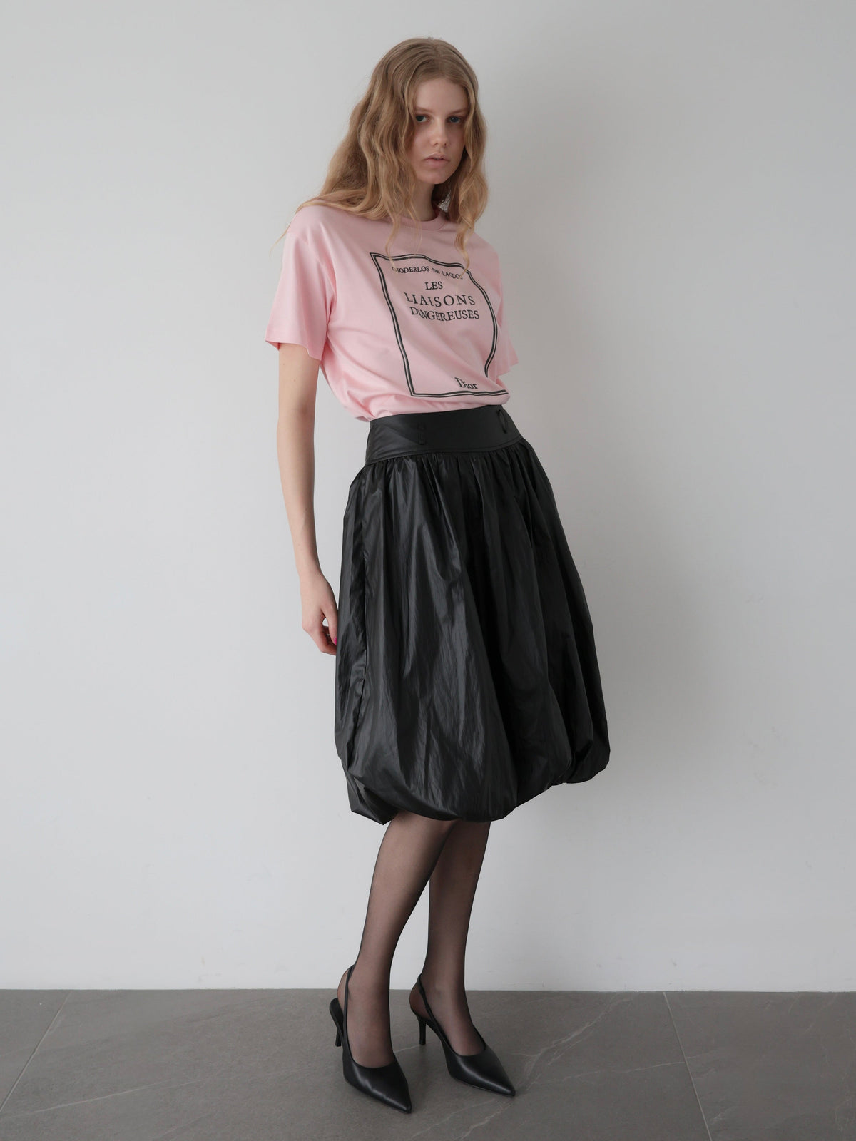 SHIMMER BALLOON SKIRT