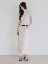 [NOWNS] Seine | Pleated Top