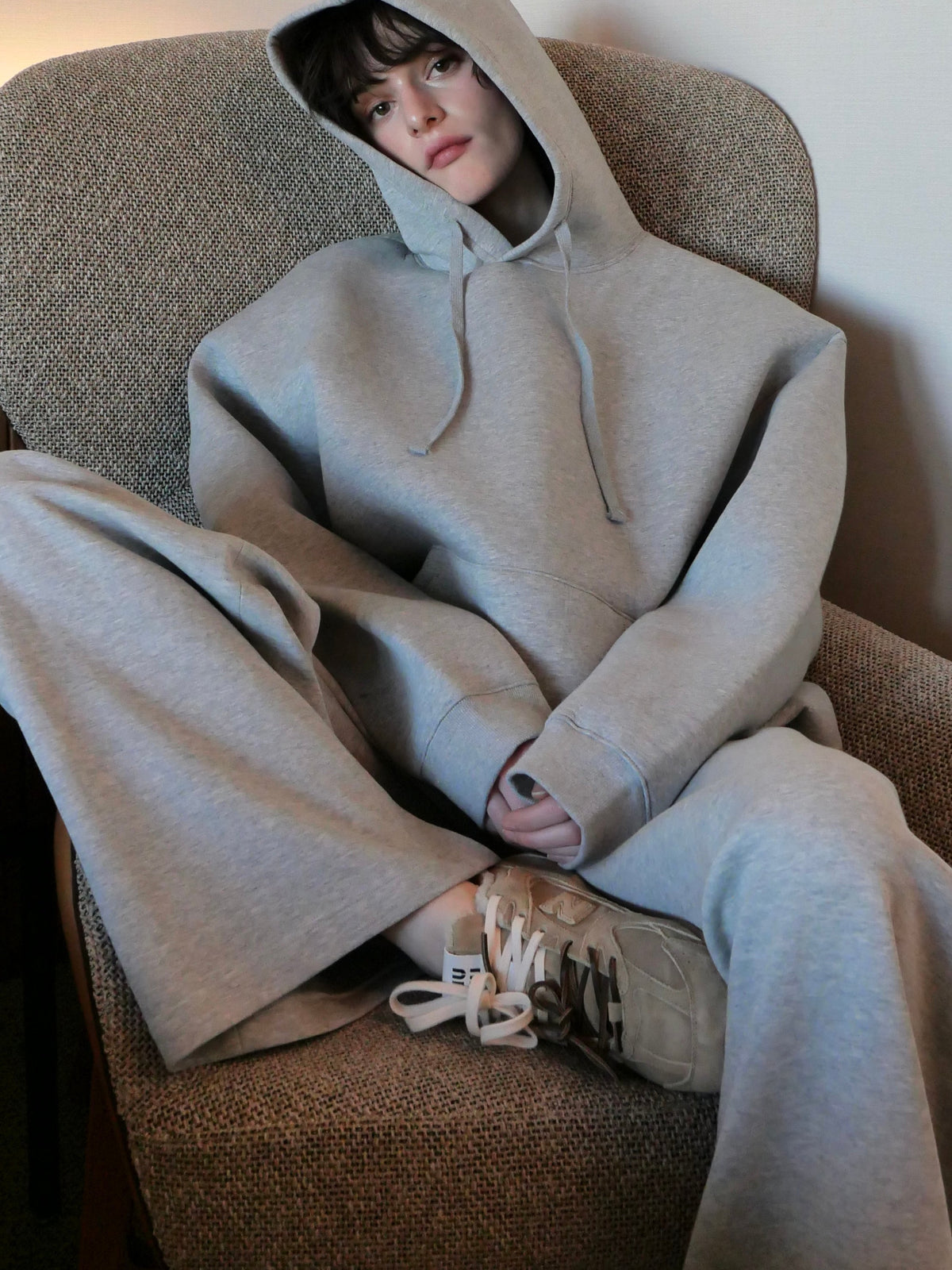 [ sample sale ] tuck sweat pants