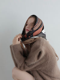 【AMOMMA】WOOL PUFF SHOULDER KNIT
