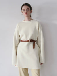 【SAMPLE SALE / miies miim】pullover mini one-piece