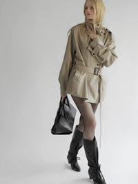 【AMOMMA】ISABELLA SHORT TRENCH COAT