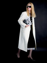 【AMOMMA】CASHMERE PADDED LONG COAT