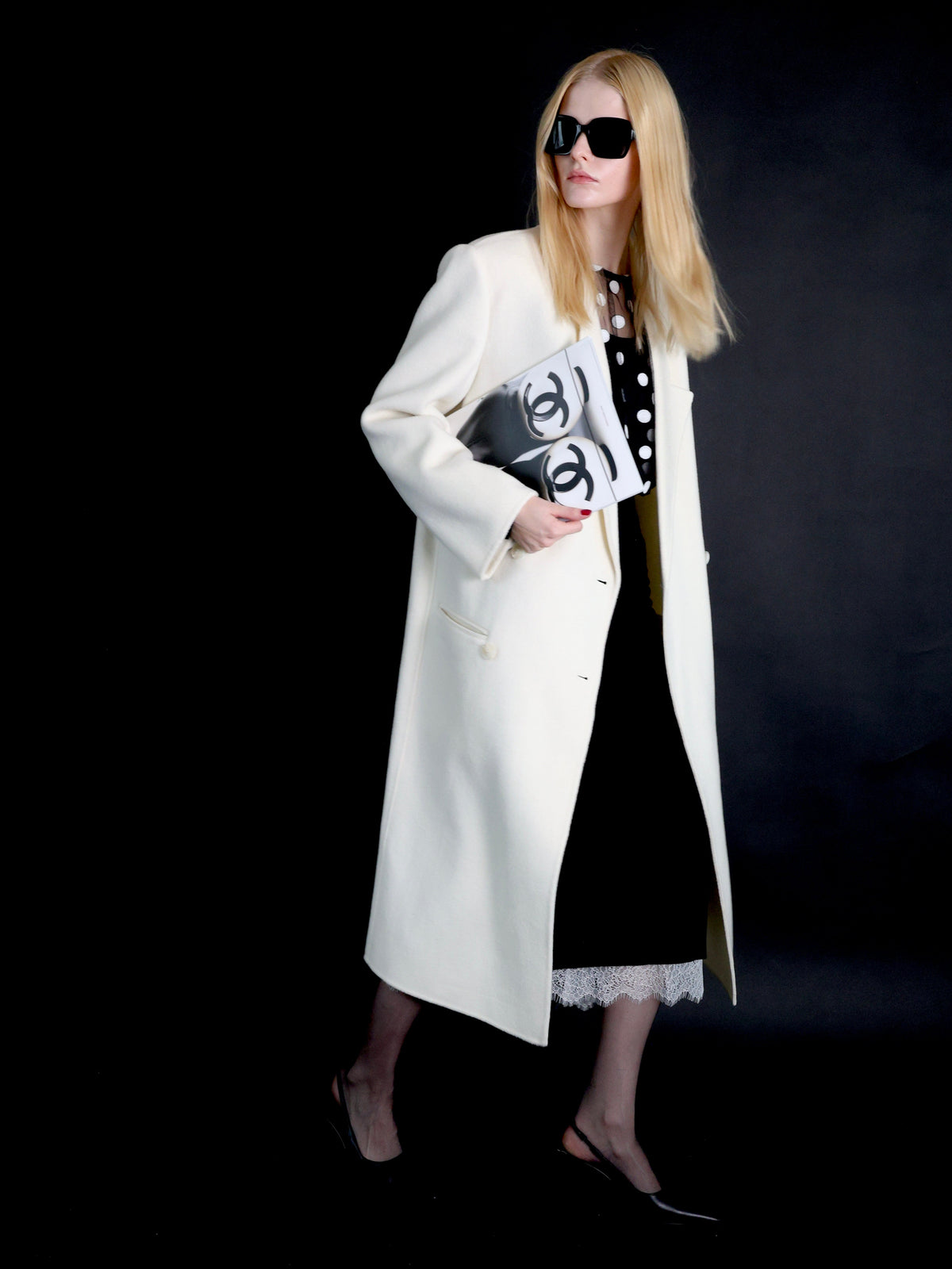 【AMOMMA】CASHMERE PADDED LONG COAT