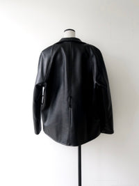 【célon】Belted Leather Jacket