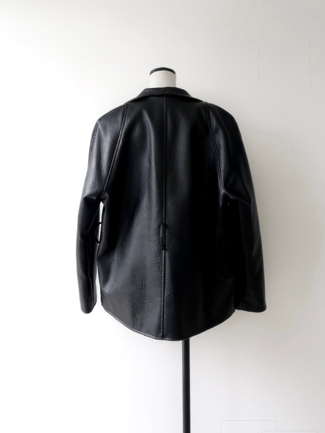 【célon】Belted Leather Jacket