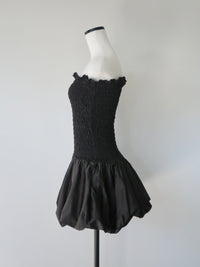 【SAMPLE SALE / célon】volume flare mini dress