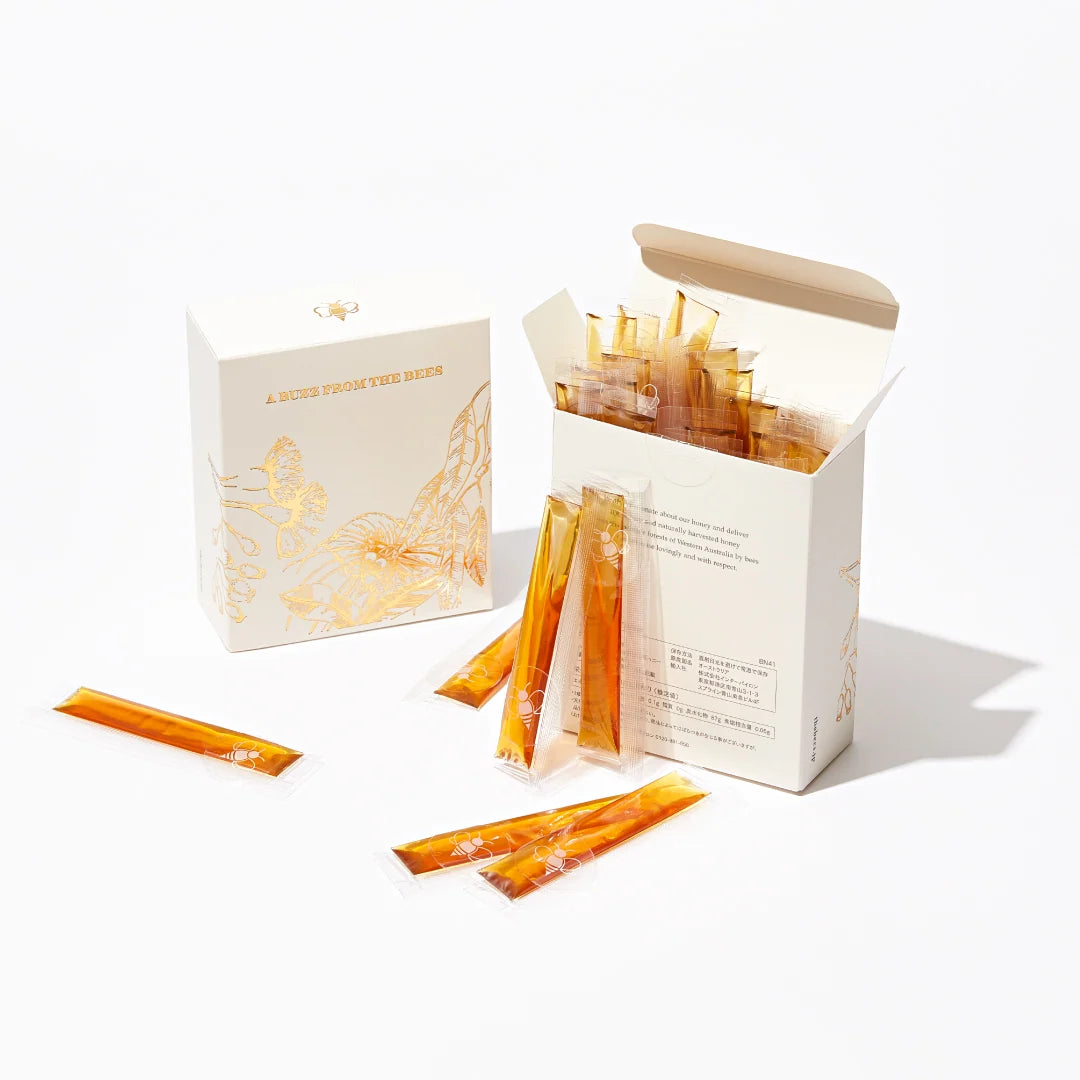 【A BUZZ FROM THE BEES】Jarrah Honey TA35+スティック30本入