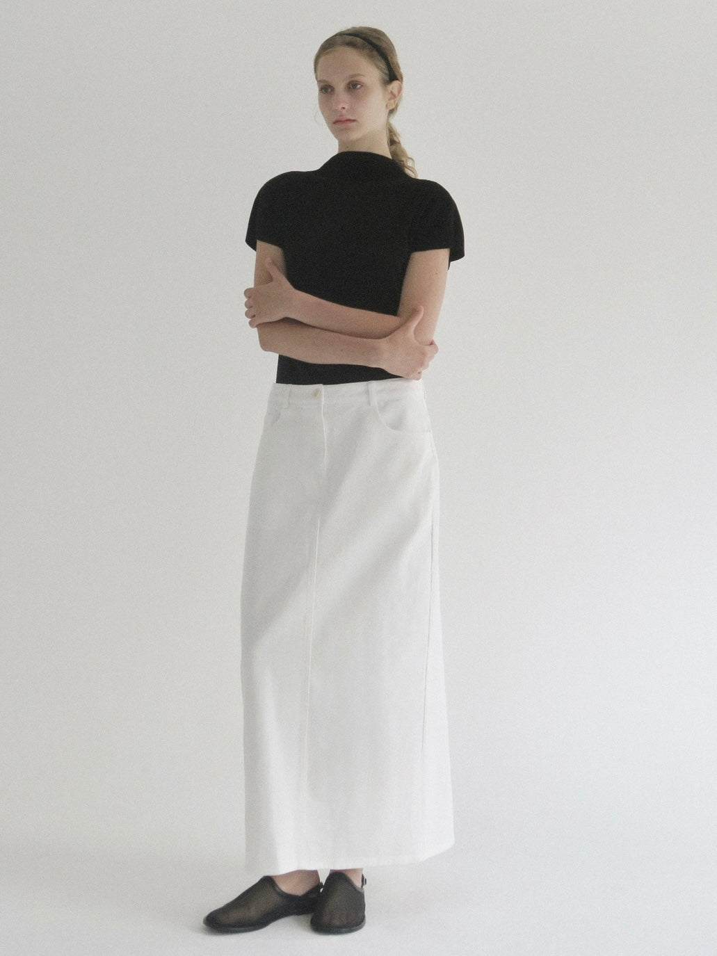 [NOWNS] Seine | Pleated Top