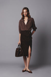 【ELBORN】Momet Suede Tote Bag
