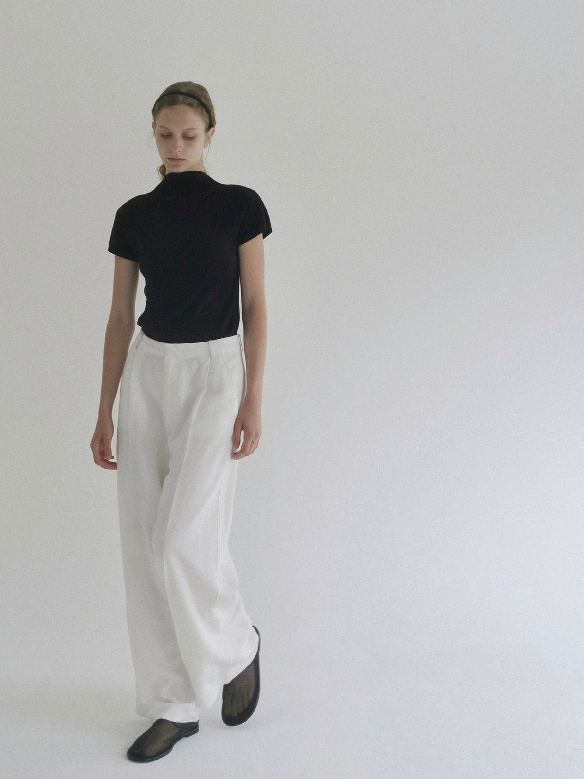[NOWNS] Seine | Pleated Top
