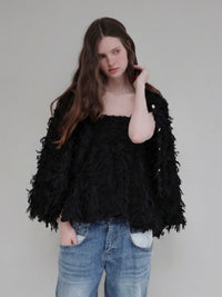 【SAMPLE SALE / AMOMMA】FRILL TEXTURE JACKET