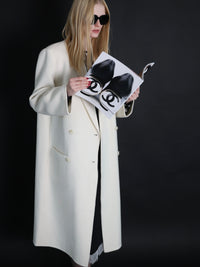【AMOMMA】CASHMERE PADDED LONG COAT