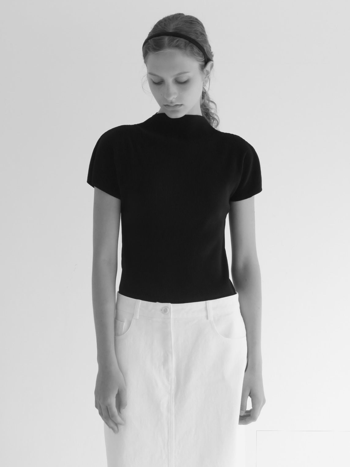 [NOWNS] Seine | Pleated Top