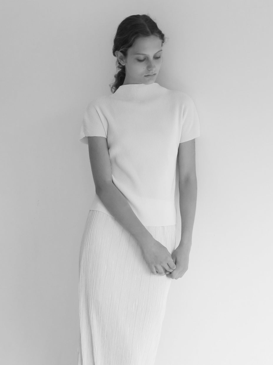 [NOWNS] Seine | Pleated Top