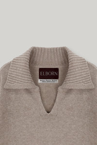 【ELBORN】Vaerin 羊毛羊绒领针织衫