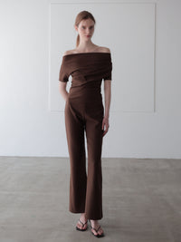 airy drape silhouette set-up