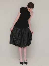 SHIMMER BALLOON SKIRT