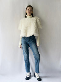 【SAMPLE SALE / AMOMMA】HEART TAPERED DENIM