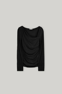 【ELBORN】Ciara Drape Shirring Top