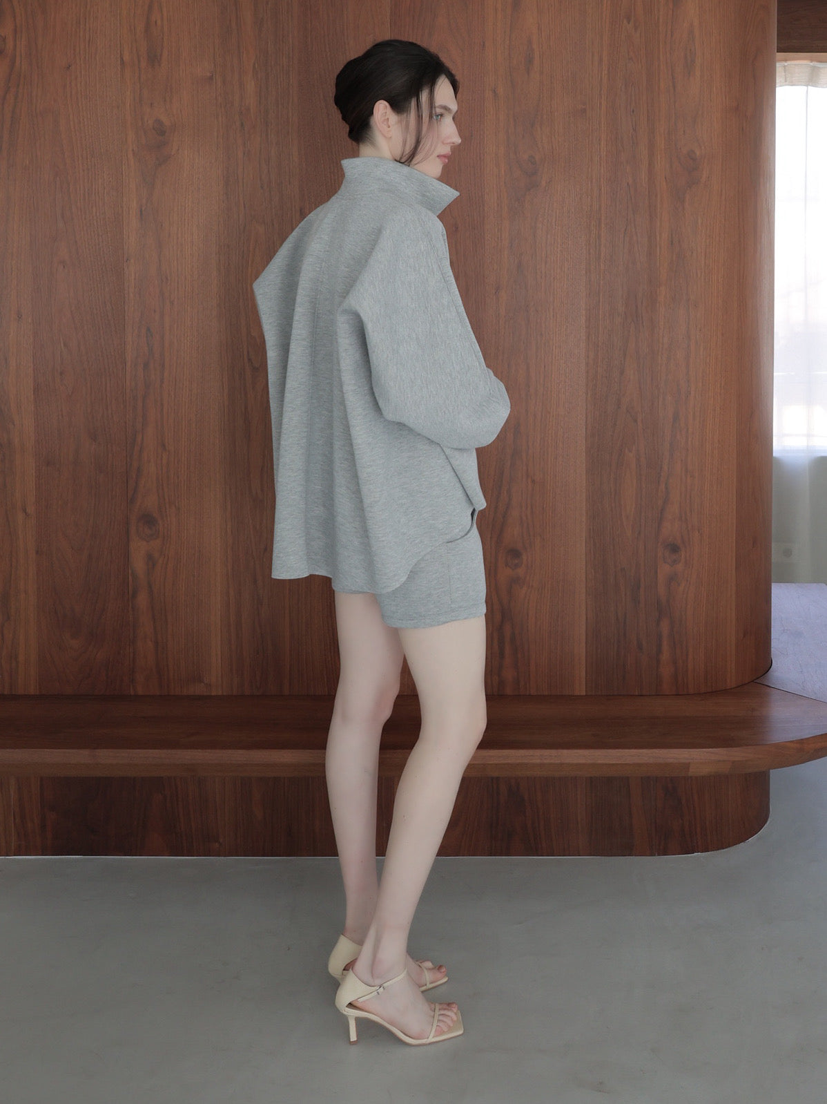 soft minimal sweat shorts