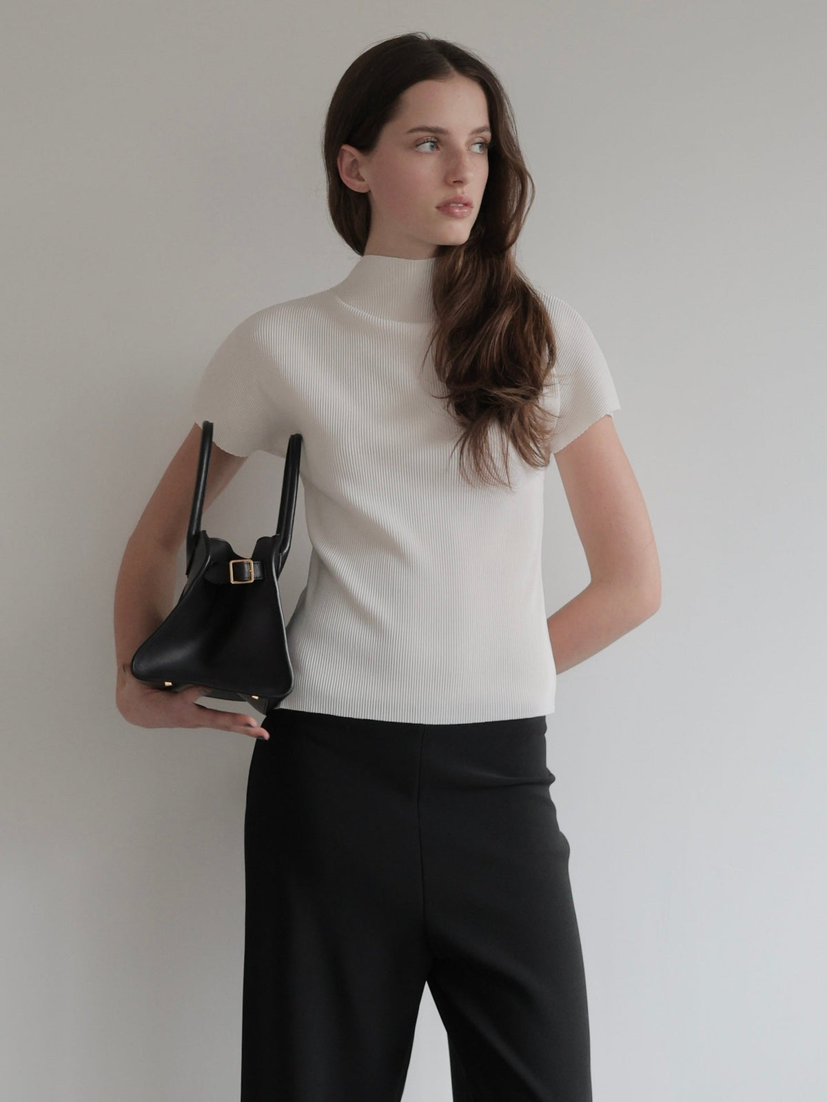 [NOWNS] Seine | Pleated Top