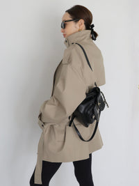 【AMOMMA】ISABELLA SHORT TRENCH COAT