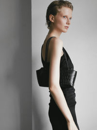 【célon】One Shoulder Ruched Dress