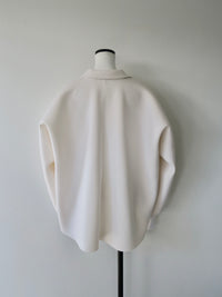 【SAMPLE SALE / célon】open neck sweat top