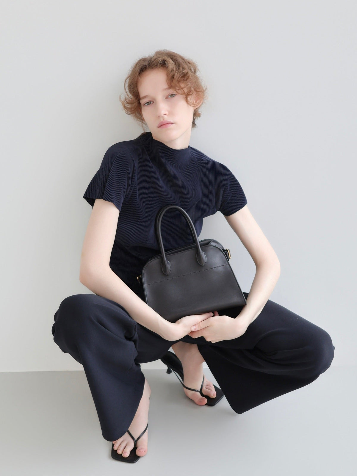 [NOWNS] Seine | Pleated Top