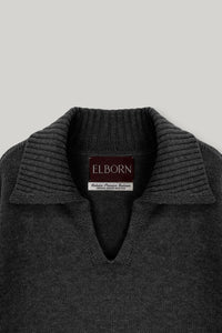 【ELBORN】Vaerin 羊毛羊绒领针织衫
