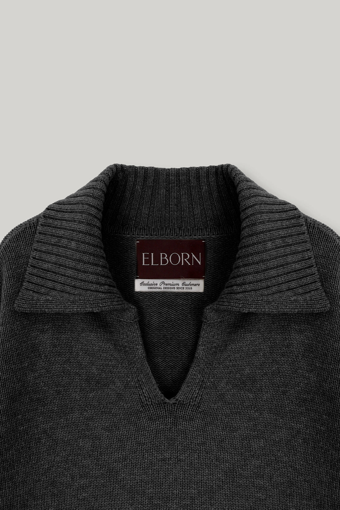 【ELBORN】Vaerin 羊毛羊绒领针织衫