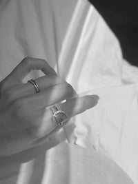 【SAMPLE SALE / swanë】moon star ring
