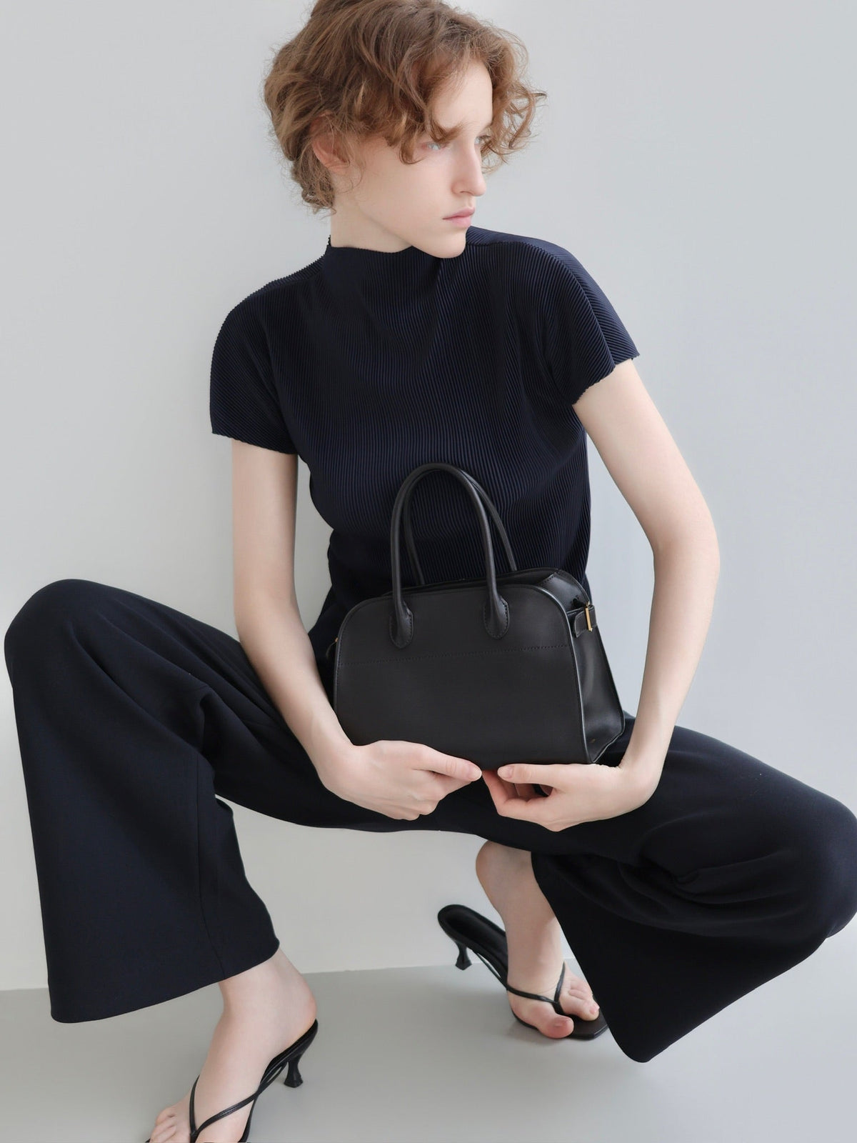 [NOWNS] Seine | Pleated Top