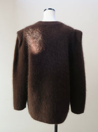 【AMOMMA】WOOL PUFF SHOULDER KNIT