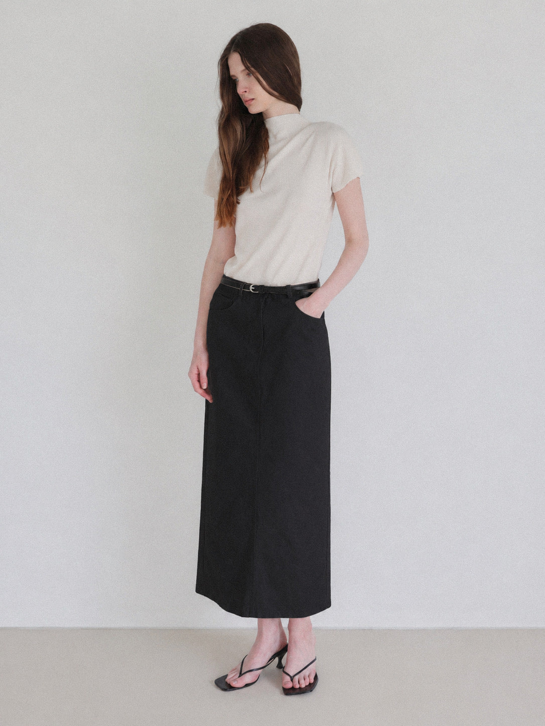 [NOWNS] Seine | Pleated Top