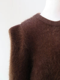 【AMOMMA】WOOL PUFF SHOULDER KNIT