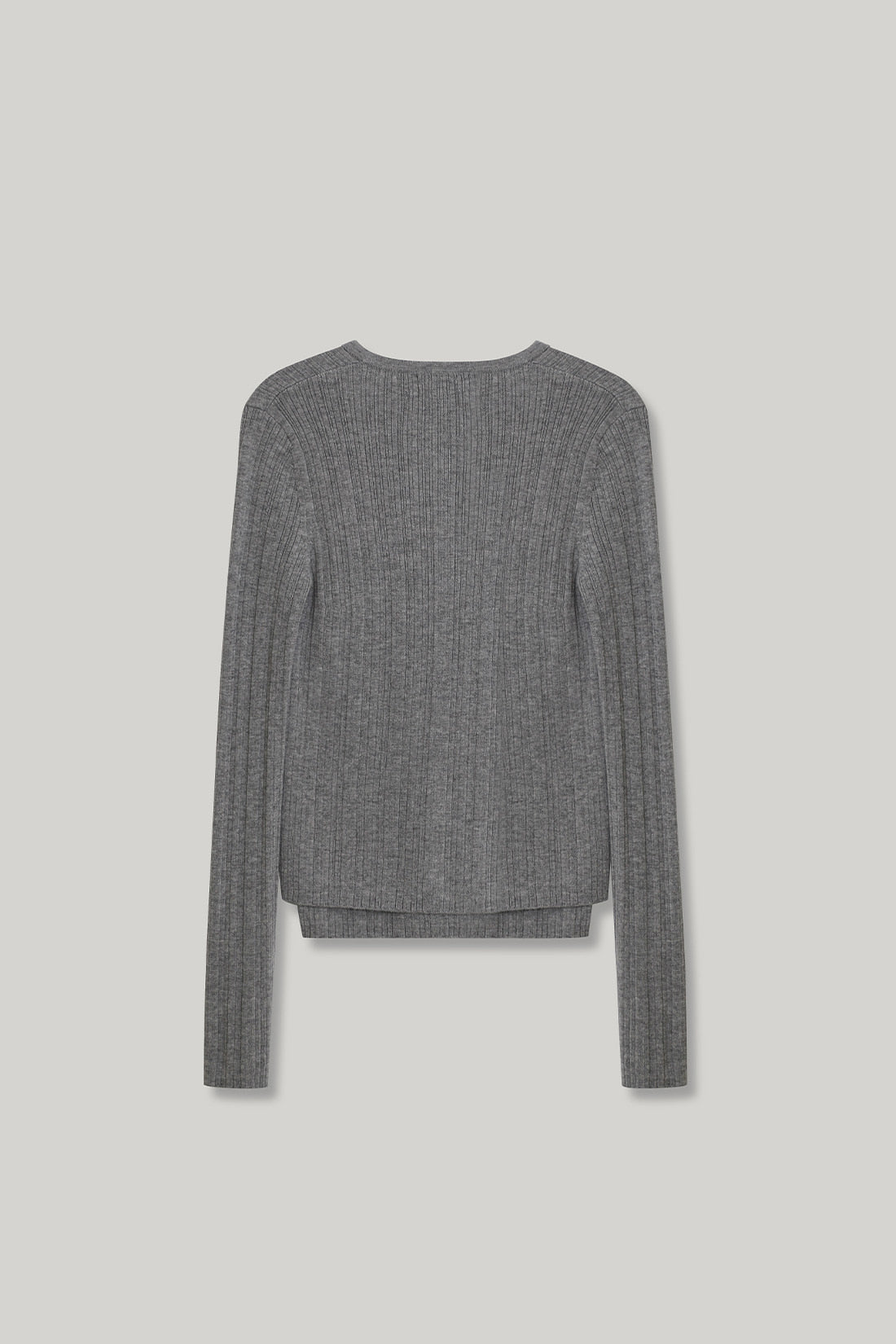 【ELBORN】Lace Wool Knit Cardigan Set-up