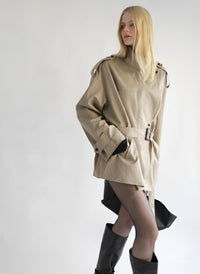 【AMOMMA】ISABELLA SHORT TRENCH COAT