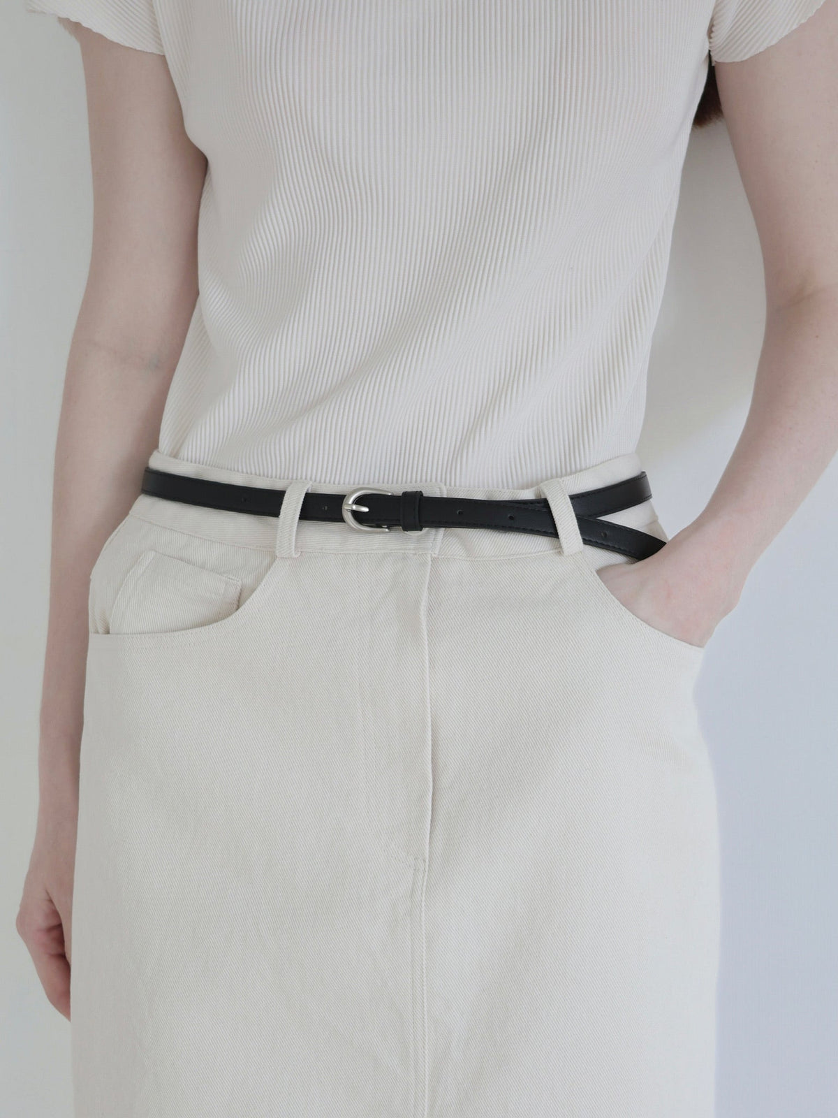 [NOWNS] Seine | Pleated Top