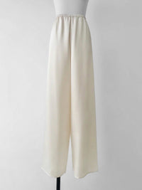【NOWNS】Lulà | Satin sleek pants