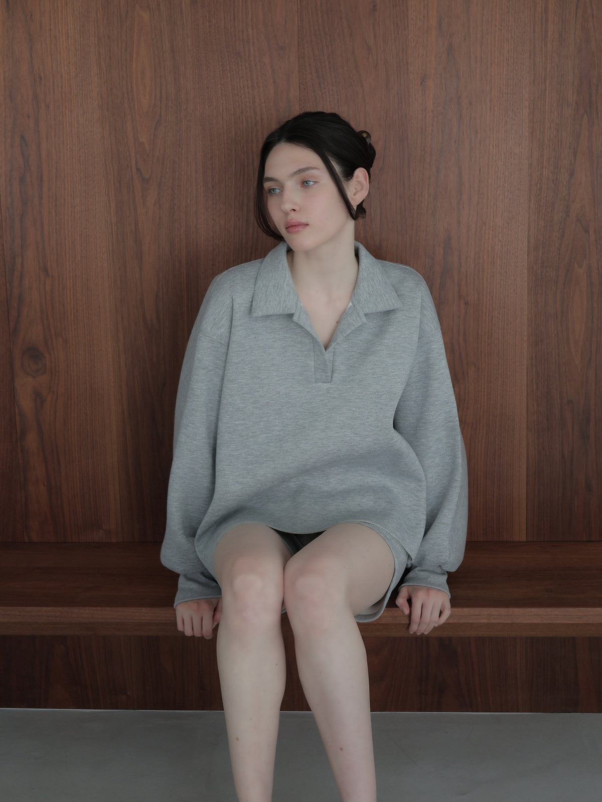 soft minimal sweat shorts