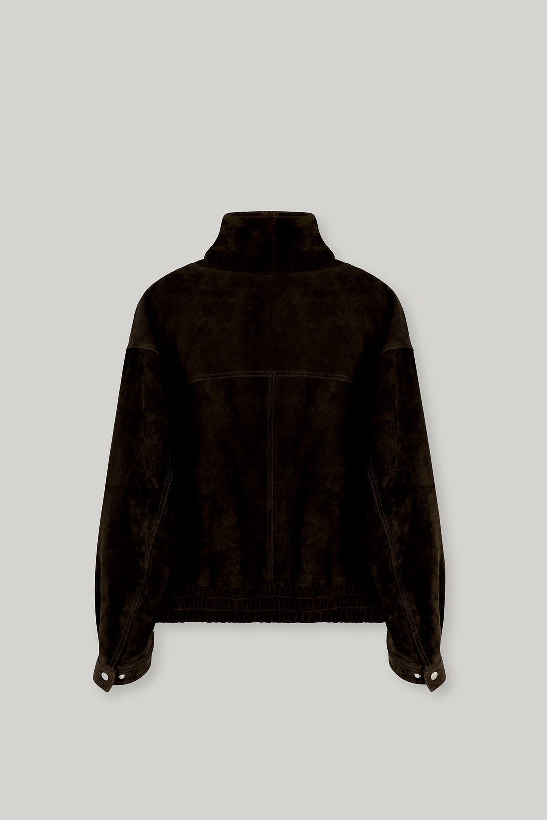 【ELBORN】Milly High-neck Suede Jacket
