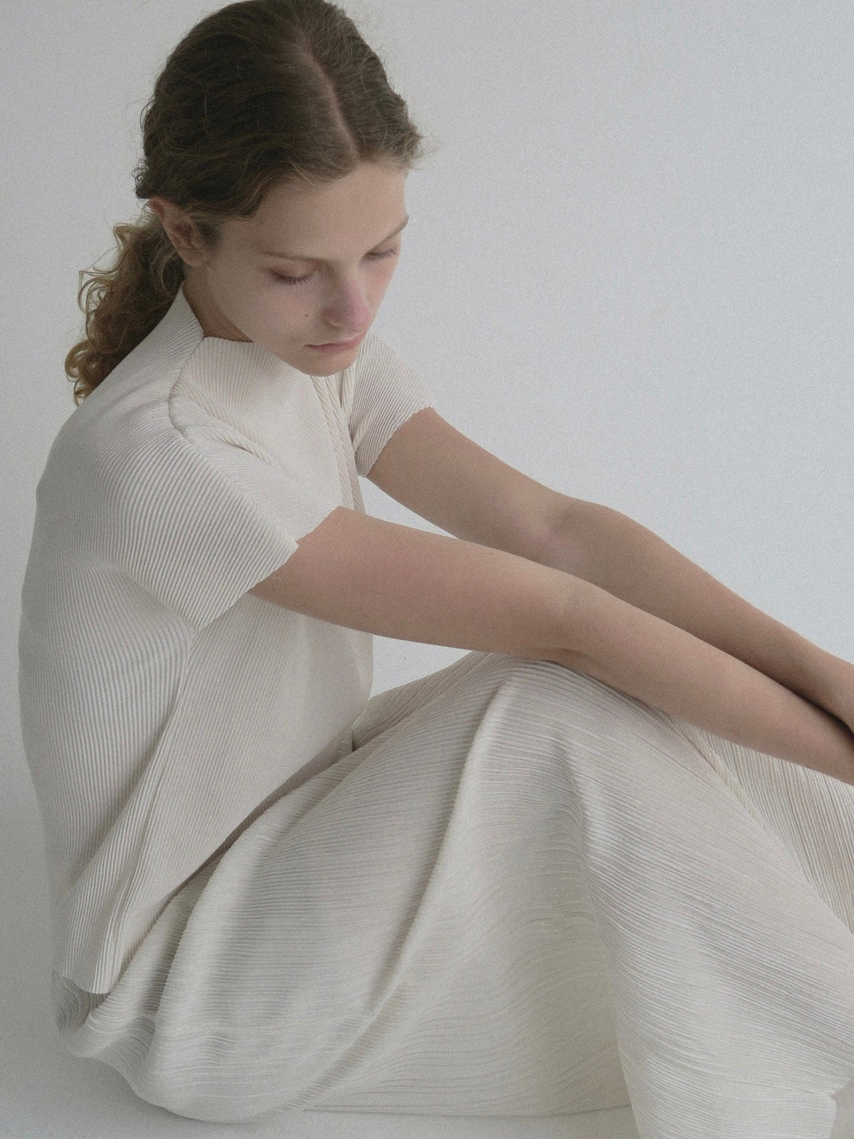 [NOWNS] Seine | Pleated Top