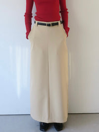 [ sample sale ] straight maxi skirt